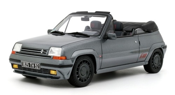 OT1196 Renault 5 GT Turbo Cabriolet 1995 Gris Tungstene 1:18